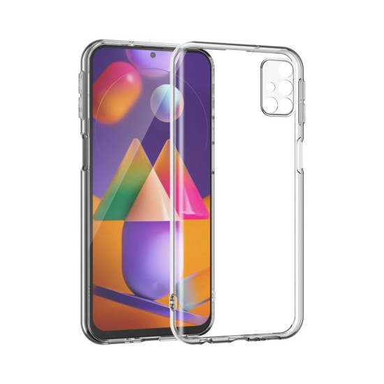 Capa de Silicone 360º para Samsung Galaxy M51 Transparente